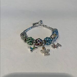 DaVinci Silver Tone Bracelet